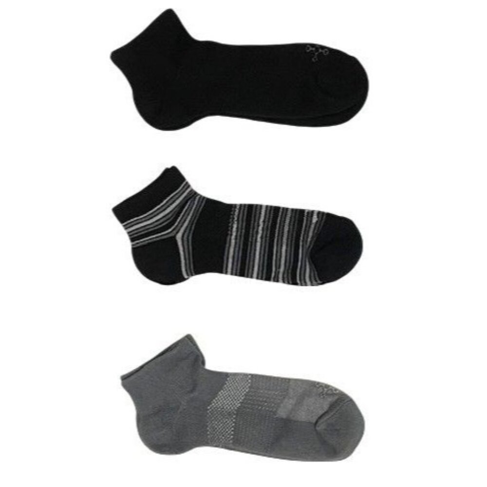 Tommie Copper Compression Unisex 3 UltraTemp & Ultraguard Ankle Socks  LARGE